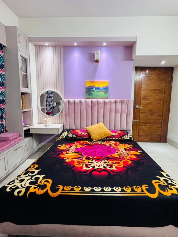 রয়্যাল নাইট রোজ – লাক্সারি কটন বেডশিট সেট