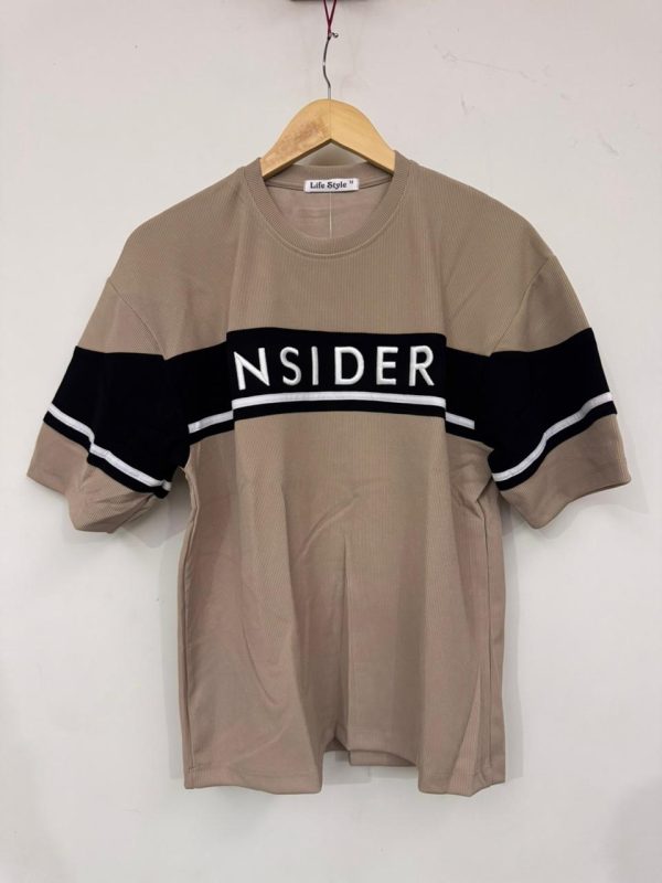 Ribbed Block T-Shirt (Insider Edition)